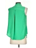 Nic + Zoe Green Sleeveless Blouse Size S - photo 2