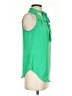 Nic + Zoe Green Sleeveless Blouse Size S - photo 4