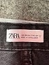 Zara Chevron-herringbone Black Jeans Size 2 - photo 7