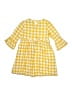 Rare Editions Checkered-gingham Yellow Dress Size 4T - photo 2
