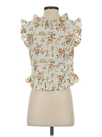 La Vie Rebecca Taylor Sleeveless Blouse (view 2)