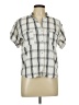 Weekend Ivory Short Sleeve Blouse Size L - photo 1