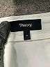 Theory 100% Polyester Metallic Silver Formal Skirt Size 0 - photo 4