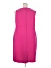 Jones Studio 100% Polyester Solid Pink Cocktail Dress Size 18 - photo 2