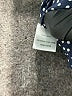 Garnet Hill 100% Silk Polka Dots Blue Long Sleeve Silk Top Size 4 - photo 8