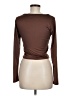 Gaze Brown Long Sleeve Top Size M - photo 2