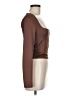 Gaze Brown Long Sleeve Top Size M - photo 4