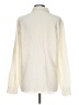 Babaton Ivory Long Sleeve Silk Top Size L - photo 2