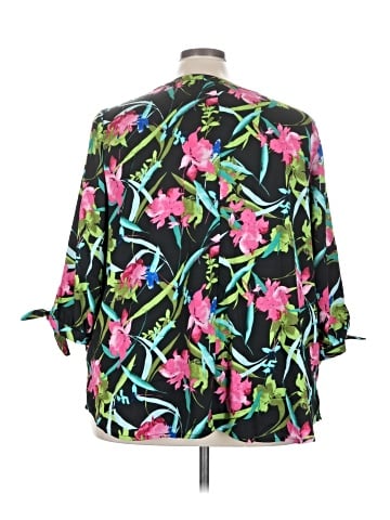 Catherines 3/4 Sleeve Blouse (view 2)