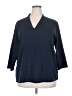 Liz Claiborne Blue Pullover Sweater Size 3X - photo 1