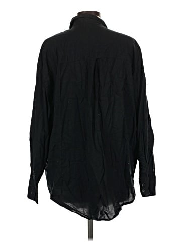 Divided by H&M Long Sleeve Button-Down Shirt (view 2)