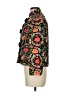 Kasper Floral Black Jacket Size 6 - photo 5