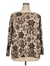 Lane Bryant Paisley Brown Pullover Sweater Size 26 - 28 Plus - photo 1