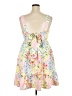 Unbranded 100% Polyester Floral Pink Casual Dress Size XXL - photo 2