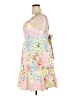 Unbranded 100% Polyester Floral Pink Casual Dress Size XXL - photo 5