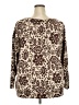 Lane Bryant Paisley Brown Pullover Sweater Size 26 - 28 Plus - photo 2
