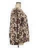 Lane Bryant Paisley Brown Pullover Sweater Size 26 - 28 Plus - photo 4