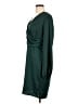 2 Hearts 100% Polyester Solid Green Casual Dress Size L - photo 5