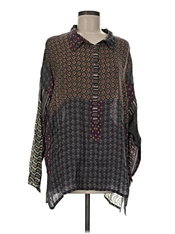 Johnny Was 3/4 Sleeve Blouse (view 1)