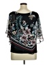 Alyx 100% Polyester Black 3/4 Sleeve Blouse Size XL - photo 2
