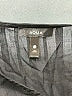 Aqua Black 3/4 Sleeve Blouse Size S - photo 7