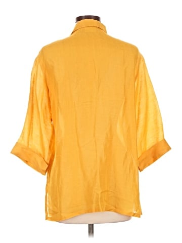 Chico's Design 3/4 Sleeve Button-Down Shirt (view 2)