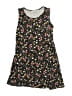 Knit Works Floral Black Dress Size M (kids) - photo 1