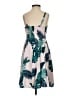 Old Navy 100% Rayon Tropical Ivory Teal Cocktail Dress Size XS - photo 1