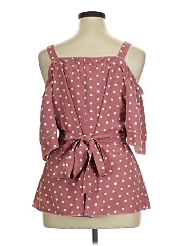 Shein Curve 3/4 Sleeve Blouse (view 2)