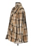 Lucky Brand 100% Cotton Plaid Tan Coat Size S - photo 5