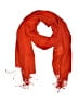 Pashmina 100% Pashmina Orange Scarf One size - photo 1
