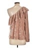 BP. Brown Long Sleeve Blouse Size L - photo 2