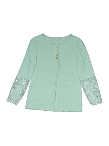 Unbranded Long Sleeve Henley (view 1)