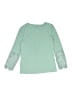 Unbranded Teal Long Sleeve Henley Size 8 - 9 - photo 2