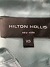 Hilton Hollis 100% Polyester Metallic Teal Long Sleeve Blouse Size XS - photo 7