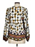 Solitaire White Long Sleeve Blouse Size M - photo 2