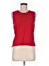 Bob Mackie Red Sleeveless Top Size M - photo 1