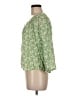 Rails Green 3/4 Sleeve Blouse Size M - photo 5