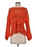 Free People Orange Pullover Sweater Size XS - photo 1
