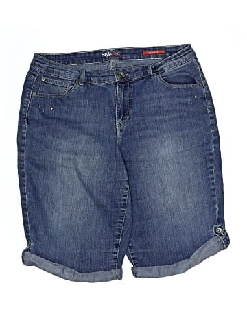 Style&Co Denim Shorts (view 1)