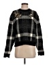 Veronica Beard Plaid Black Pullover Sweater Size S - photo 1