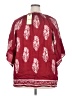 Timeson Burgundy Short Sleeve Blouse Size XXL - photo 2