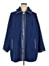 Dennis by Dennis Basso 100% Polyester Blue Raincoat Size 2X - photo 1