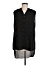 Gibson Latimer 100% Polyester Black Sleeveless Blouse Size M - photo 1