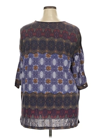 Catherines 3/4 Sleeve Blouse (view 2)