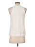 A.L.C. Ivory Sleeveless Blouse Size 2 - photo 2