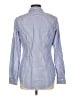 Theory Stripes Blue Long Sleeve Button-Down Shirt Size L - photo 2