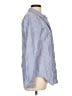 Theory Stripes Blue Long Sleeve Button-Down Shirt Size L - photo 4