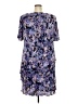 Connected Apparel 100% Polyester Blue Casual Dress Size 22 - photo 2