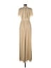 Azazie 100% Polyester Tan Casual Dress Size 10 - photo 2